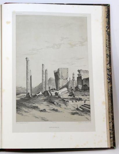 FLANDIN (Eugène), COSTE (Pascal) Voyage en Perse, de MM. Eugène Flandin, peintre,...